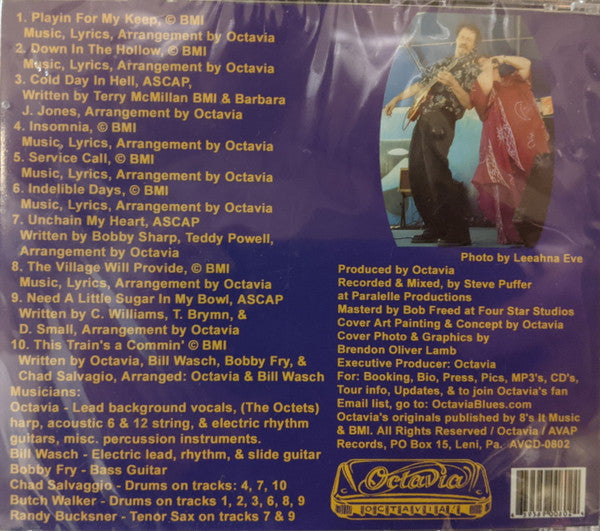 Octavia & The Earthblood Blues Band : Down In The Hollow (CD, Album)