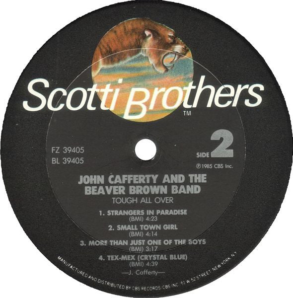■最高音質USオリジナルプロモ盤■JOHN CAFFERTY & The Bea Buy John Cafferty And The Beaver Brown Band : Tough All Over (LP
