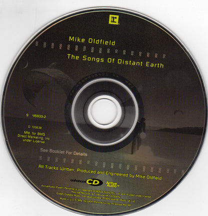 Mike Oldfield : The Songs Of Distant Earth (CD, Album, Club, Enh)