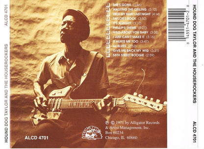 Hound Dog Taylor & The House Rockers : Hound Dog Taylor And The HouseRockers (CD, Album, RE)