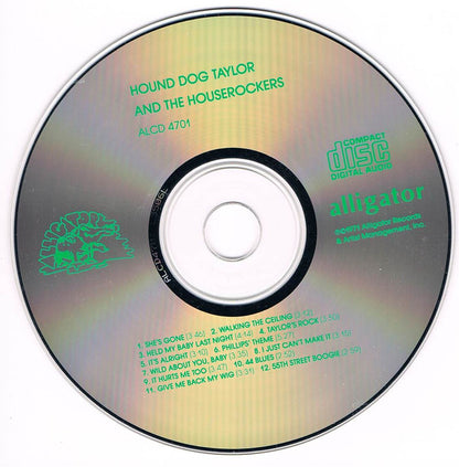 Hound Dog Taylor & The House Rockers : Hound Dog Taylor And The HouseRockers (CD, Album, RE)