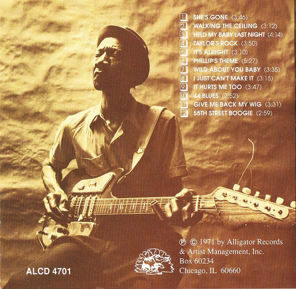 Hound Dog Taylor & The House Rockers : Hound Dog Taylor And The HouseRockers (CD, Album, RE)