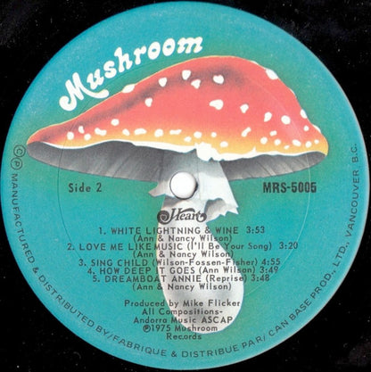 Heart : Dreamboat Annie (LP, Album, Gat)