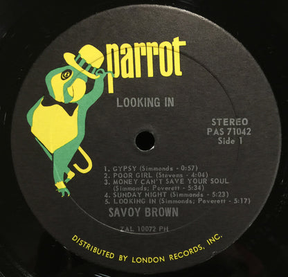 Savoy Brown : Looking In (LP, Album, PH )