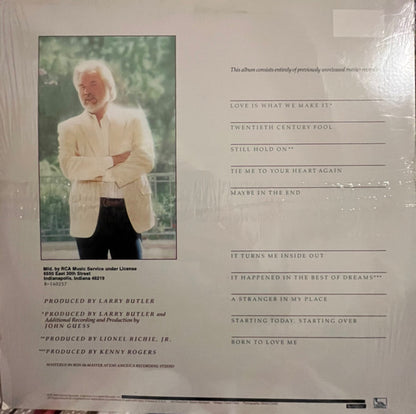 Kenny Rogers : Love Is What We Make It (LP, Album, Club, Ind)