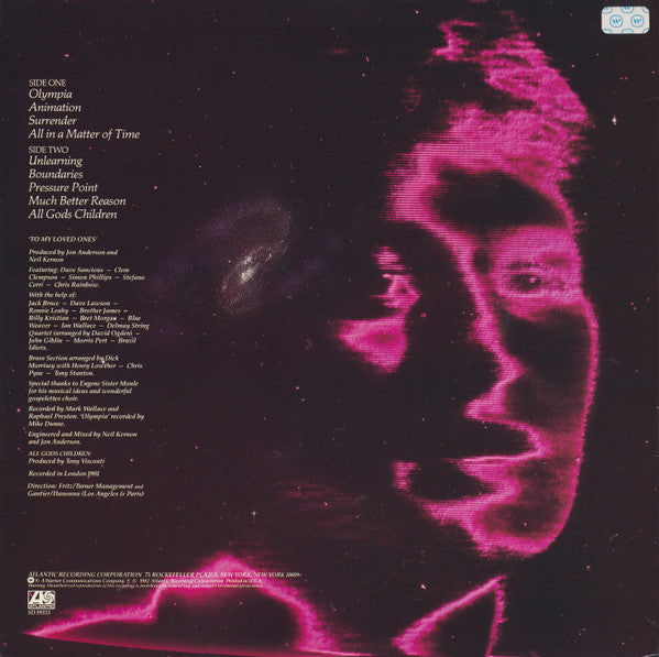 Jon Anderson : Animation (LP, Album, All)