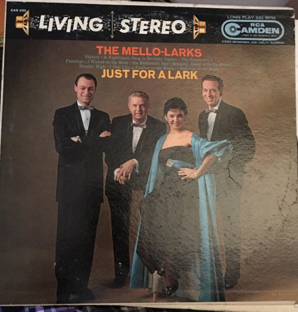 The Mello-Larks : Just For A Lark (LP)