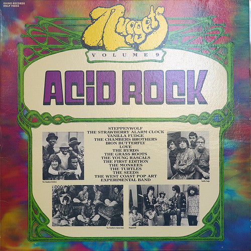 Various : Nuggets Volume 9: Acid Rock (LP, Comp, Mono, Rai)