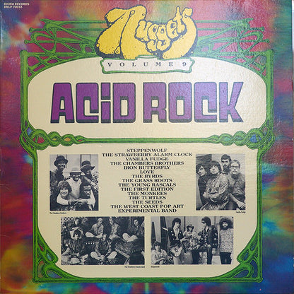Various : Nuggets Volume 9: Acid Rock (LP, Comp, Mono, Rai)
