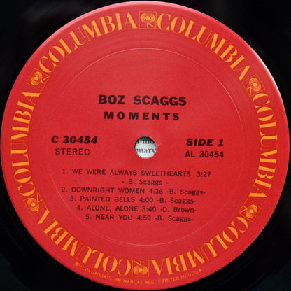 Boz Scaggs : Moments (LP, Album, San)