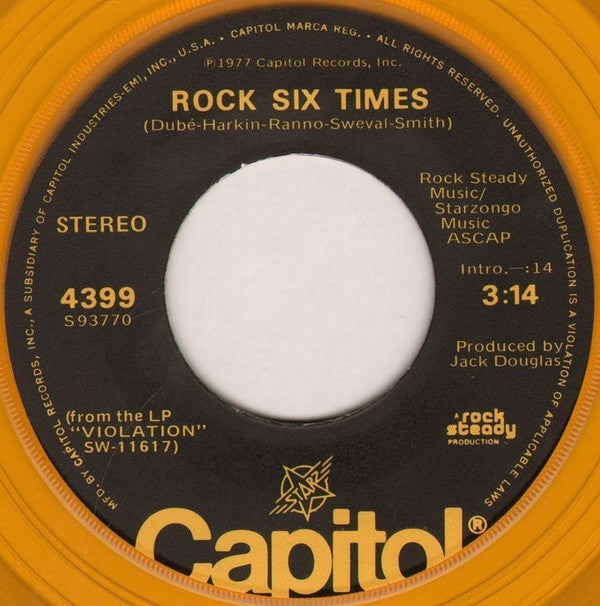 Starz (2) : Cherry Baby (7", Single, Yel)