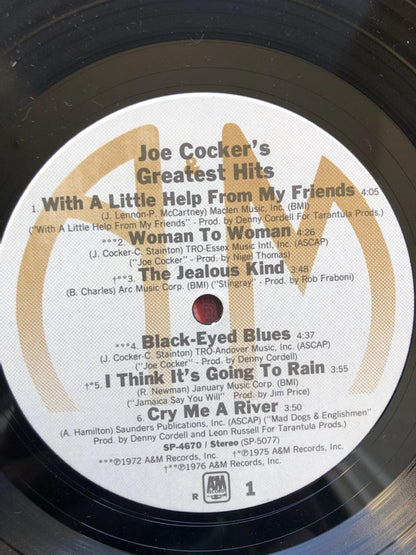Joe Cocker : Joe Cocker's Greatest Hits (LP, Comp)