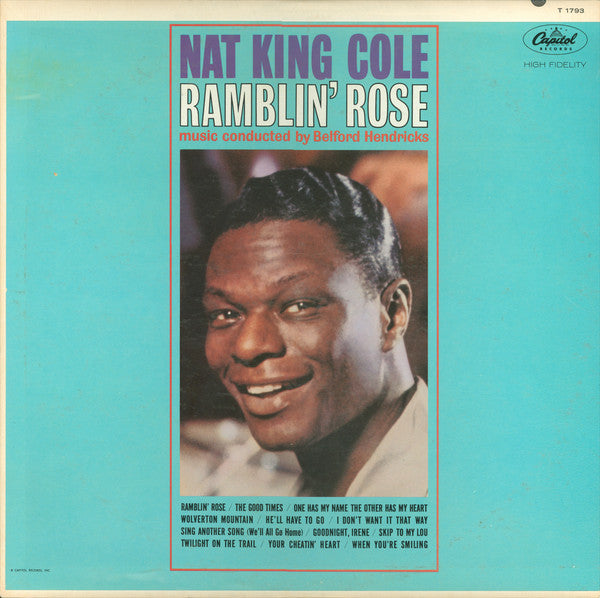 Nat King Cole : Ramblin' Rose (LP, Album, Mono, Scr)