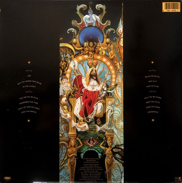 Michael Jackson : Dangerous (2xLP, Album)