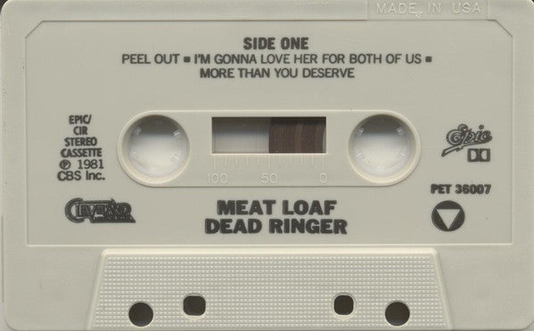 Meat Loaf : Dead Ringer (Cass, Album, Gre)