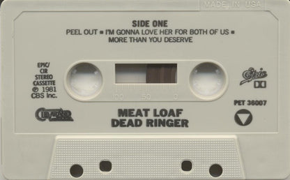 Meat Loaf : Dead Ringer (Cass, Album, Gre)