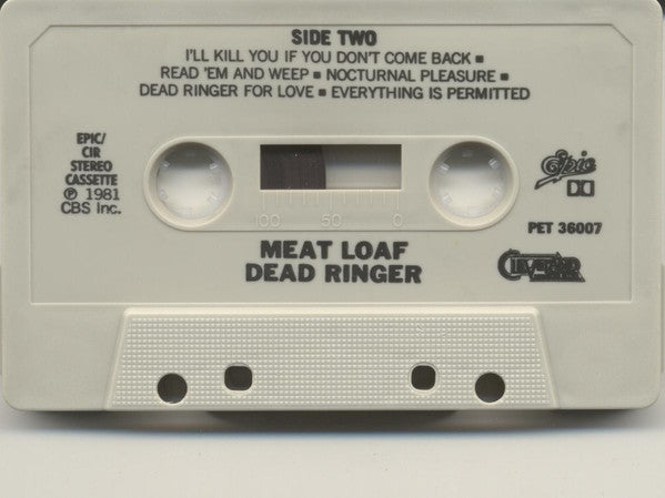 Meat Loaf : Dead Ringer (Cass, Album, Gre)