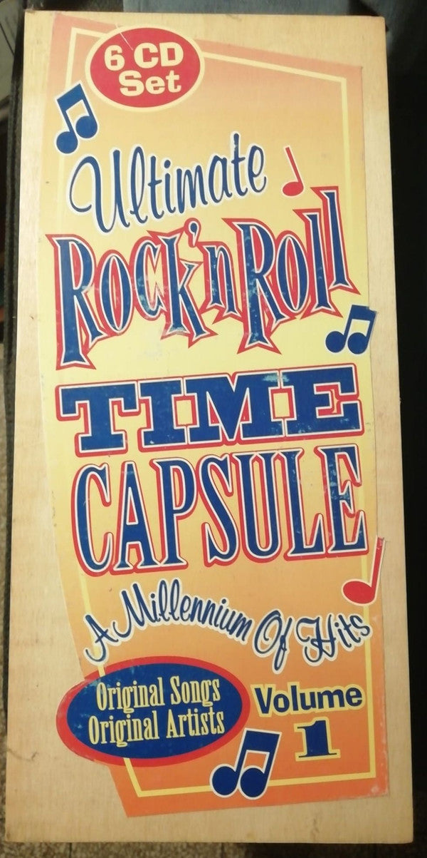 Various : Ultimate Rock 'n Roll Time Capsule (A Millennium Of Hits Volume 1) (Box, Woo + 6xCD, Comp)