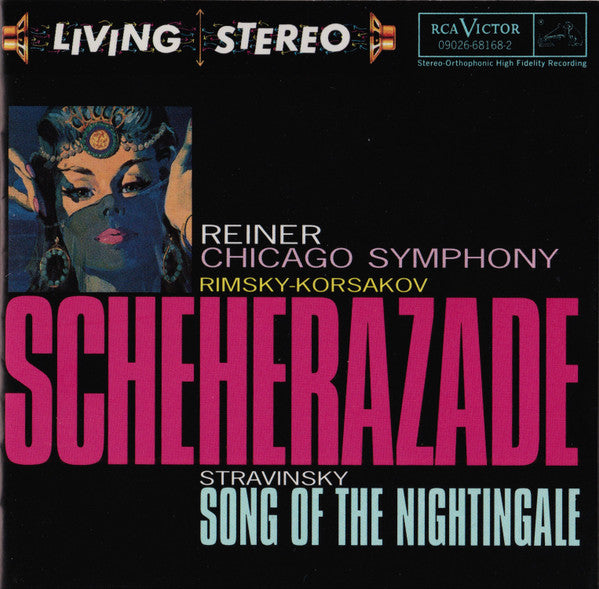 Nikolai Rimsky-Korsakov, Igor Stravinsky • Fritz Reiner, The Chicago Symphony Orchestra : Scheherazade • Song Of The Nightingale (CD, Comp, RM)