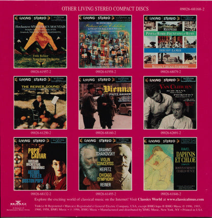 Nikolai Rimsky-Korsakov, Igor Stravinsky • Fritz Reiner, The Chicago Symphony Orchestra : Scheherazade • Song Of The Nightingale (CD, Comp, RM)