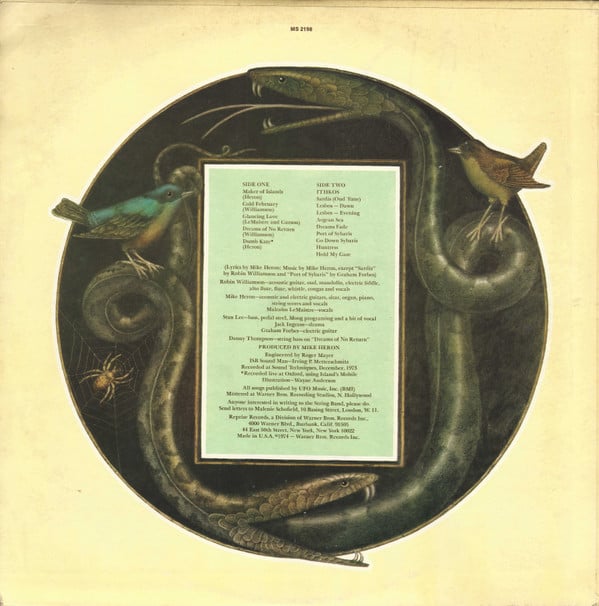 The Incredible String Band : Hard Rope & Silken Twine (LP, Album)