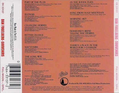 Dan Fogelberg : Souvenirs (CD, Album)