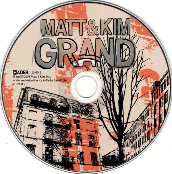 Matt & Kim : Grand (CD, Album)