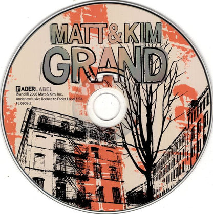 Matt & Kim : Grand (CD, Album)