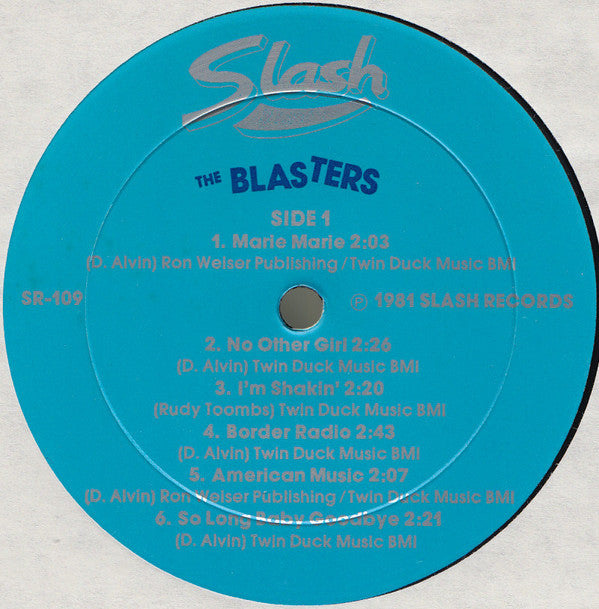 The Blasters : The Blasters (LP, Album)