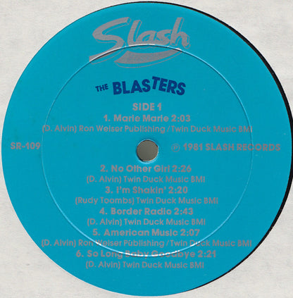 The Blasters : The Blasters (LP, Album)