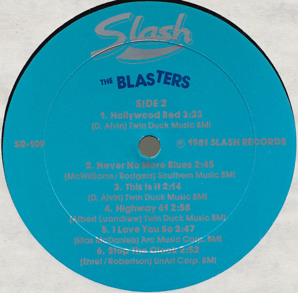 The Blasters : The Blasters (LP, Album)