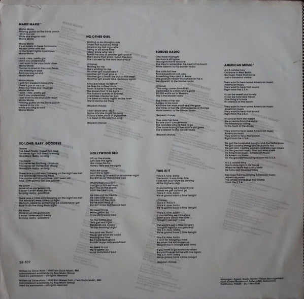 The Blasters : The Blasters (LP, Album)