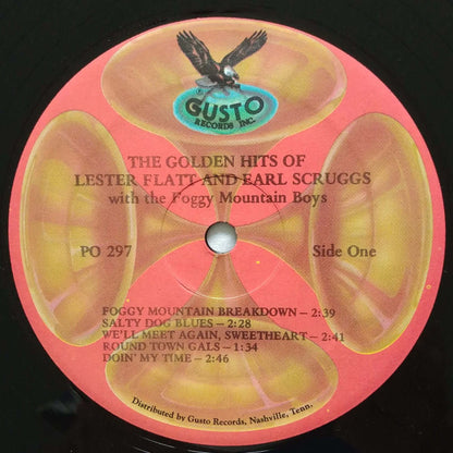 Flatt & Scruggs With The Foggy Mountain Boys : The Golden Hits Of Lester Flatt And Earl Scruggs (LP, Comp)