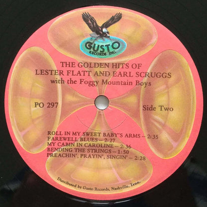 Flatt & Scruggs With The Foggy Mountain Boys : The Golden Hits Of Lester Flatt And Earl Scruggs (LP, Comp)