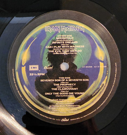 Iron Maiden : Seventh Son Of A Seventh Son (LP, Album, SRC)