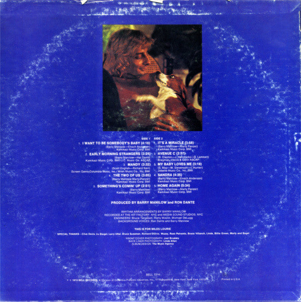 Barry Manilow : Barry Manilow II (LP, Album, Ter)