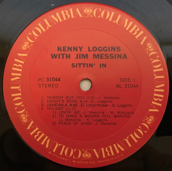 Loggins And Messina : Sittin' In (LP, Album, RE,  Te)