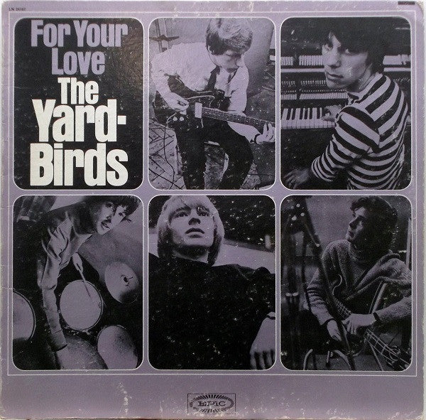 The Yardbirds : For Your Love (LP, Album, Mono, Pit)
