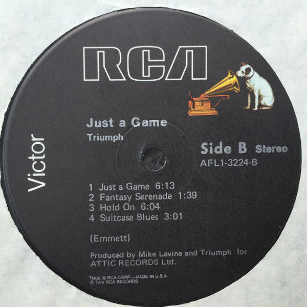④-9 Triumph Just a Game LPレコード トライアンフ Amazon.co.jp: Just a Game: ミュージック