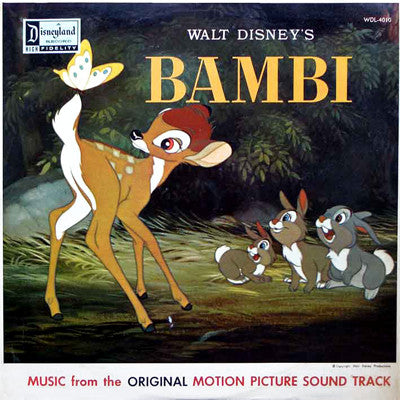 Frank Churchill, Edward Plumb, Larry Morey : Walt Disney's Bambi (LP)