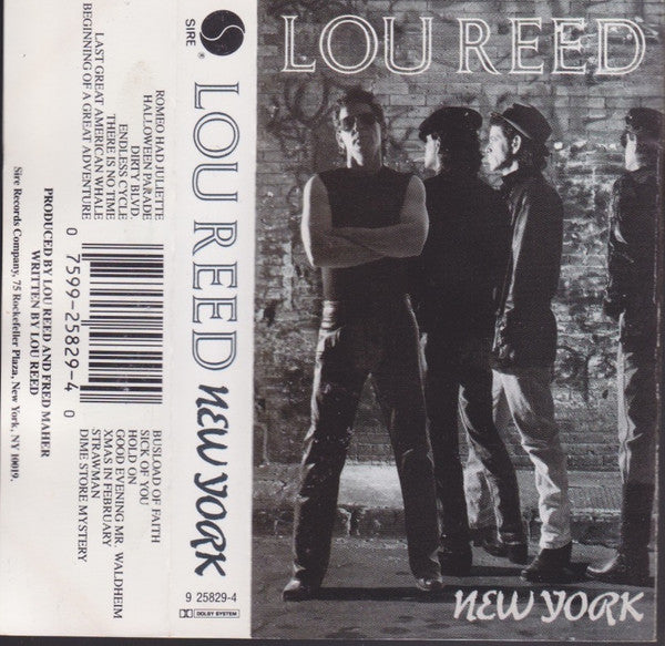 Lou Reed : New York (Cass, Album, Dol)