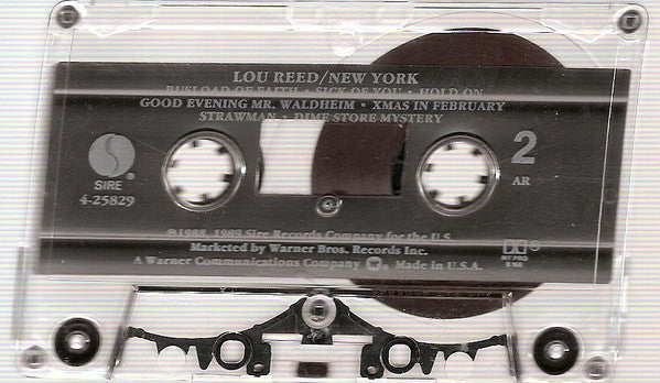 Lou Reed : New York (Cass, Album, Dol)