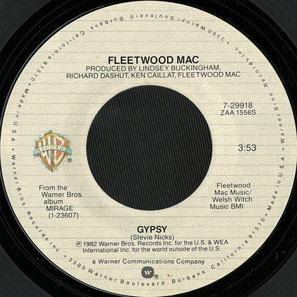 Fleetwood Mac : Gypsy (7", Single)