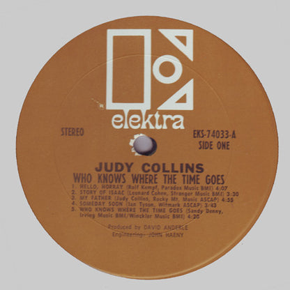 Judy Collins : Who Knows Where The Time Goes (LP, Album, Ter)