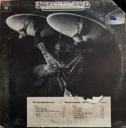 Pavlov's Dog : At The Sound Of The Bell (LP, Album, Promo)