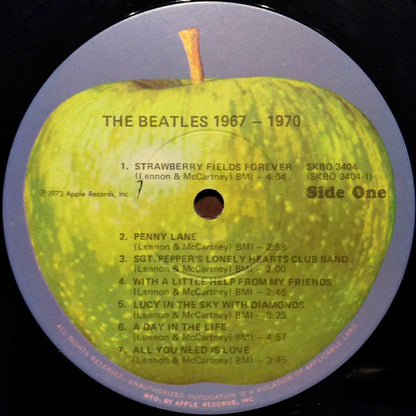 The Beatles : 1967-1970 (2xLP, Comp, Win)