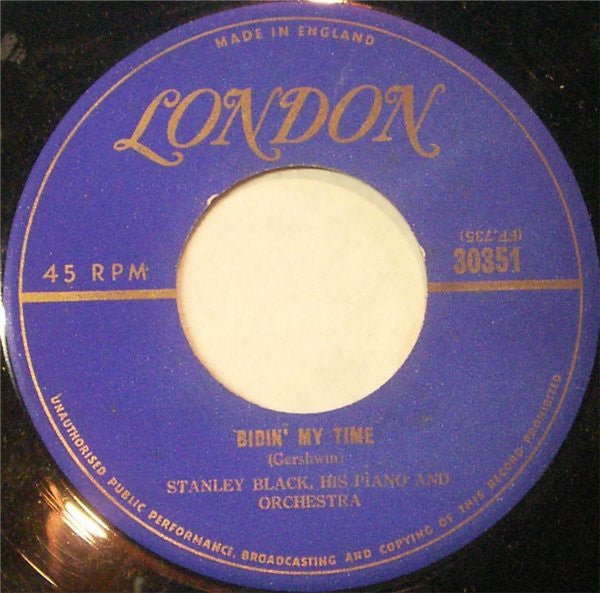 Stanley Black & His Orchestra : Dancing Time (4x7", Album + Box)