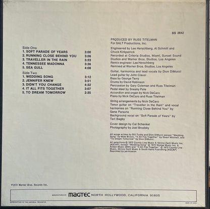 Dion (3) : Suite For Late Summer (Reel, 4tr Stereo, 7" Reel)