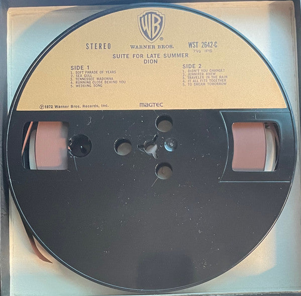 Dion (3) : Suite For Late Summer (Reel, 4tr Stereo, 7" Reel)