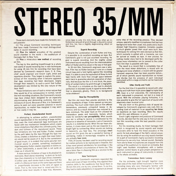 Enoch Light And His Orchestra : Stereo 35/MM (LP, Album, Gat)